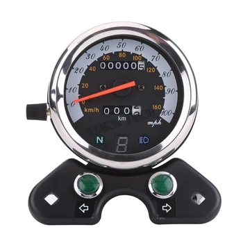 

Motorcycle Odometer 160KM/H Speedometer Gauge For YAMAHA fazer8 xsr 300 ys 125 For KAWASAKI estrella z800 ninja zx 250