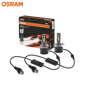 

OSRAM H4 9003 LED Headlight XLZ 12V 25W 6000K Cool White LED Car Lamps Original Auto Bulbs +50% Bright High Low Beam 66204CW, 2X