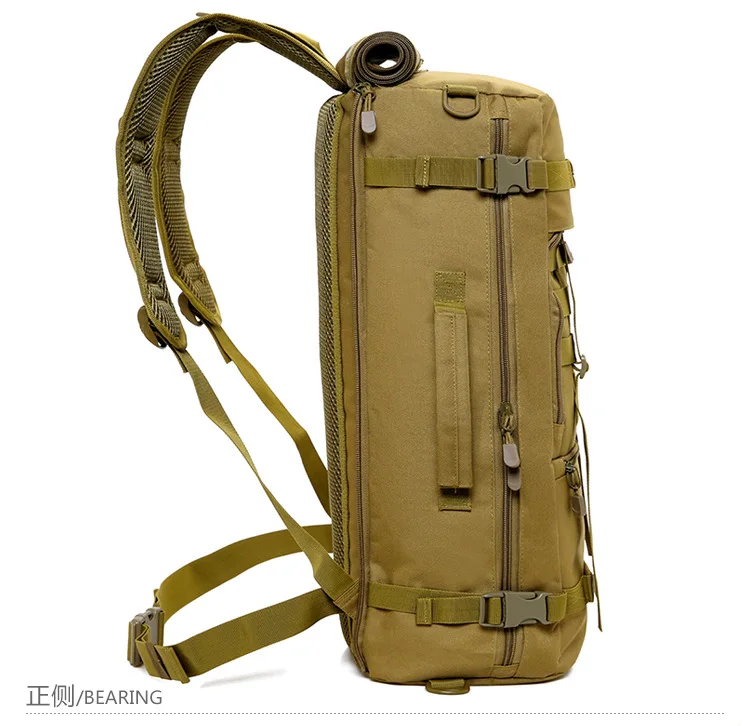 Уличный рюкзак для альпинизма, армейский рюкзак для фанатов, тактический камуфляжный рюкзак через плечо, Многофункциональный Большой рюкзак