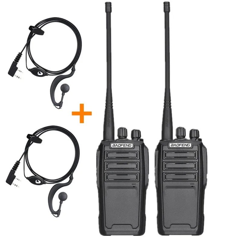 2PCS Baofeng Walkie Talkie UV-6 Long Range 8W Two way Radio VHF/UHF Dual Band UV 6 Woki Toki Transceiver Interphone | Мобильные