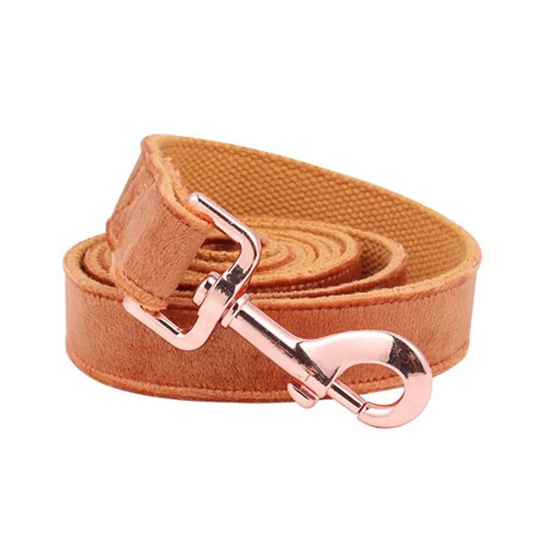 Price Unique Style Paws Christmas Dog Cat Collar Velvet Adjustable Collar and Leash Set