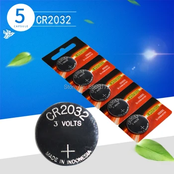 

5pcs original brand new battery for Energizer cr2032 3v button cell coin batteries for watch computer cr 2032