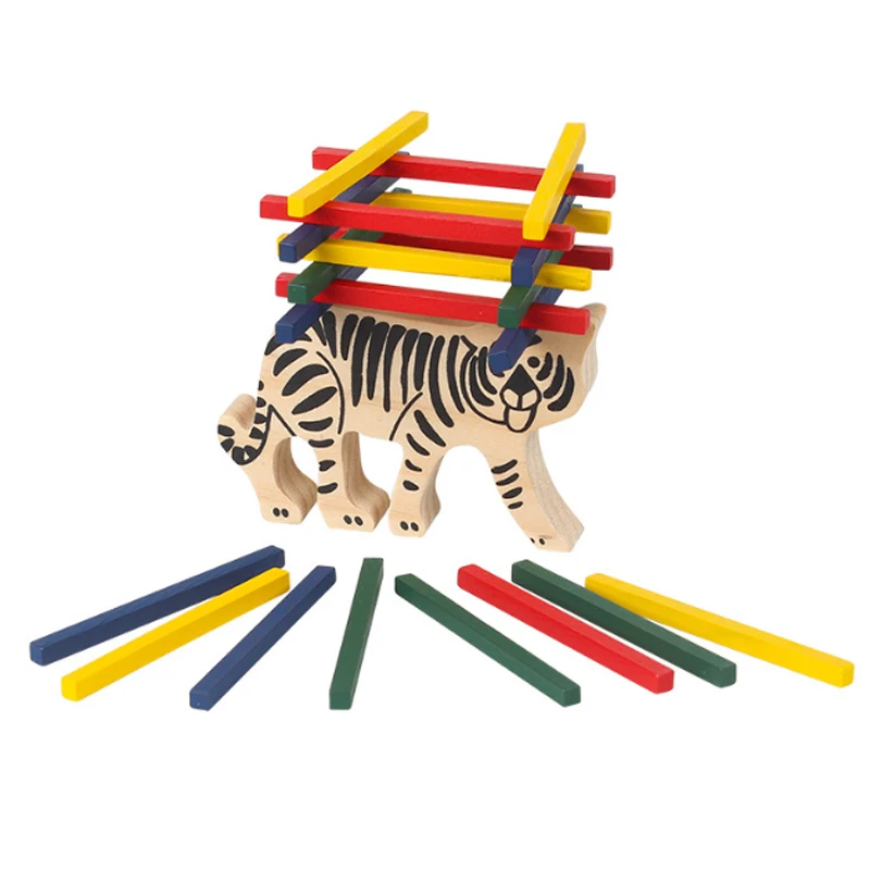 老虎平衡木叠叠高-3