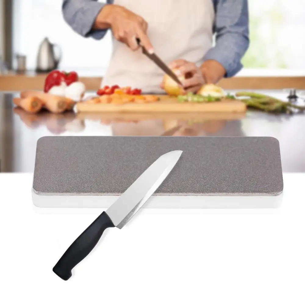 Professional Whetstone Double Sided Ceramic Knife Sharpening Kitchen