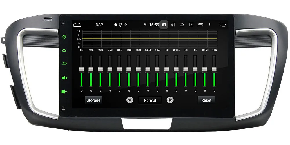Klyde 10," ips 4G Android 9,0 Восьмиядерный 4 Гб ОЗУ 64 Гб ПЗУ DSP BT автомобильный DVD мультимедийный плеер радио для Honda Accord 9th