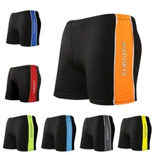 Мужские плавки на шнурке, быстросохнущие свободные короткие штаны, купальный костюм, горячая весна, купальник размера плюс