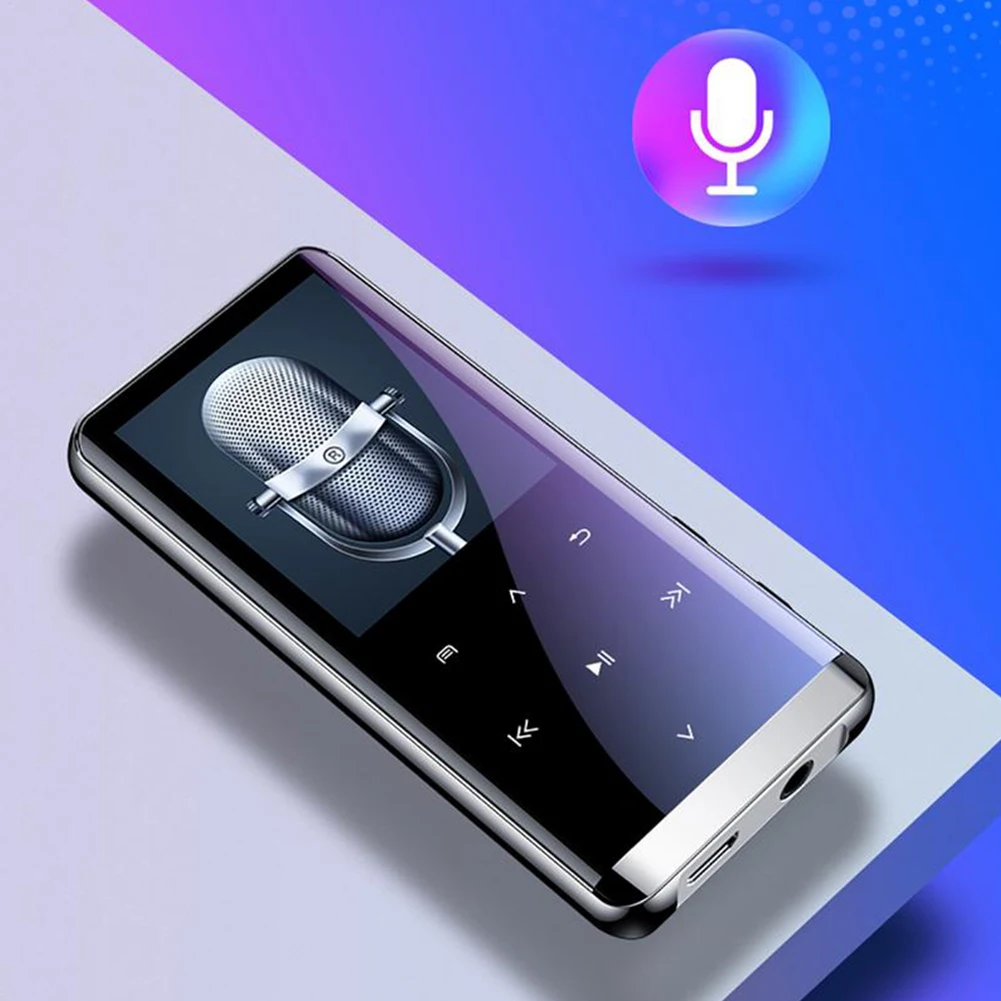 

MP4 Player Ultra Thin Portable Touch Screen Lossless HIFI Color Display Bluetooth Lyrics Synchron FM Radio Music Listen Mini M13