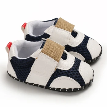 

2019 Fashion New Newborn Baby Shoes PU Leather Comfort Colorful 0-2 Years Prewalker Infant Cool Toddler Outdoor Casual Shoes
