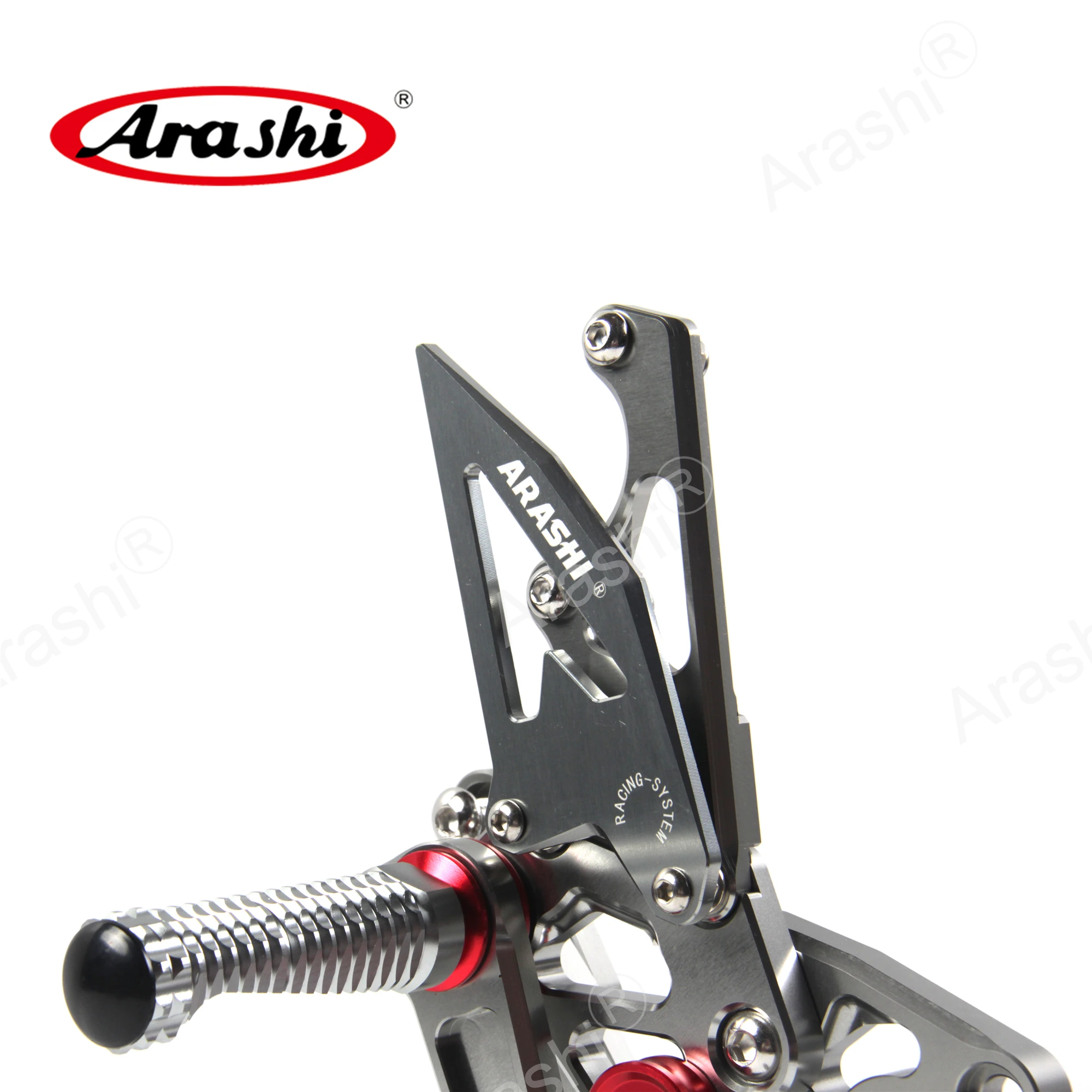 Араши CBR1000RR 2008-2011 ЧПУ Регулируемая подножка Rearsets для HONDA CBR1000 RR 2009 2010 11 10 09 08 1000RR Алюминий серебро