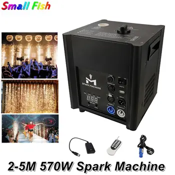 

570W Cold Spark Firework Machine For Wedding Celebration DMX And Remote Control Spark Fountain Sparkular Machine Music Light DJ