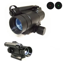 FIRECLUB тактический M4 1x33 мм 2MOA красный и зеленый точка оптический прицел 20 мм рейку