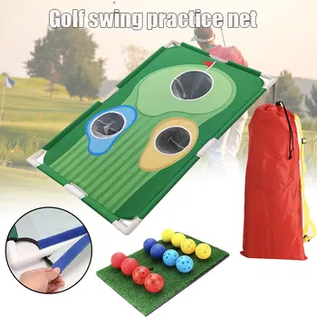 

Backyards Golf Cornhole Game Golf Cornhole Game Set Golfing Chipping Net Golf Training Aids Golf Training Equipment BHD2
