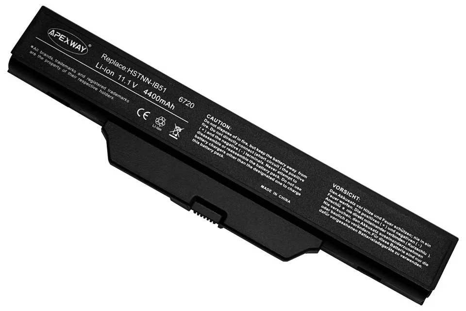 Аккумулятор для ноутбука 11,1 В для hp/COMPAQ бизнес-ноутбука 6720s 6730s 6735s 6820s 6830s для COMPAQ 510 511 610 615 HSTNN-LB51