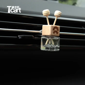 

Tcart new car styling accessories for kia rio 2 3 sportage soul picanto interior Home personalise Tuyere perfume bottle logo