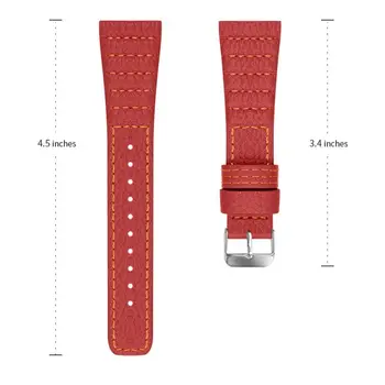 

High-quality Watch Band Fitness Smart Watches Leather Bracelet Strap Replacement Accessories Wonderful For Fit bit Versa