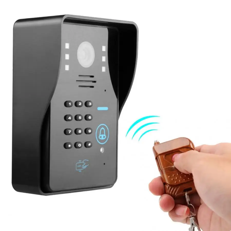 

Intelligent Intercom Smart Doorbell Wireless Wifi Video Door Phone with Electric Control Lock 110-240V