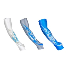 1 шт. налокотник Длинный эластичный дышащий солнцезащитный козырек охлаждающий чехол для рук протектор для фитнеса аксессуары для спортивной одежды