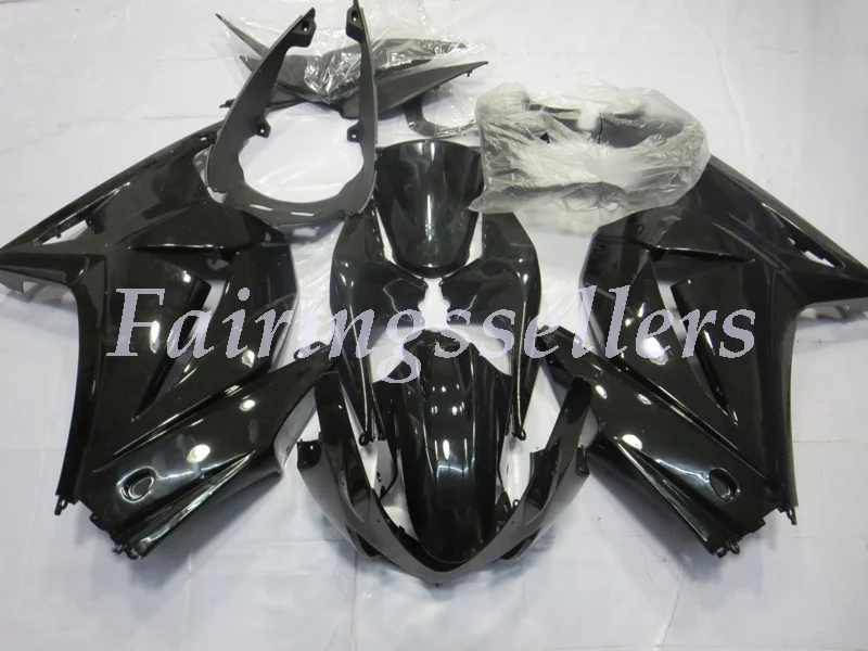 

Injection Mold Motorcycle New ABS Fairings kit Fit For kawasaki Ninja 250R EX250 2008 2009 2010 2011 2012 2013 Gloss Black
