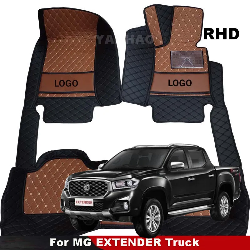 

RHD Car Floor Mats For Right-hand drive MG EXTENDER Truck Carpets Auto Interiors Stylings Accessories Custom Rugs Decor