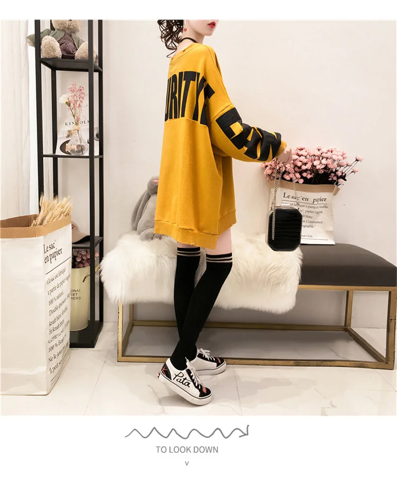 Women Hoodies Spring Harajuku Cool Jumpers Loose Long Sleeve Hoodies Sweatshirts Fashion Women Casual Sweatshirt Oversized