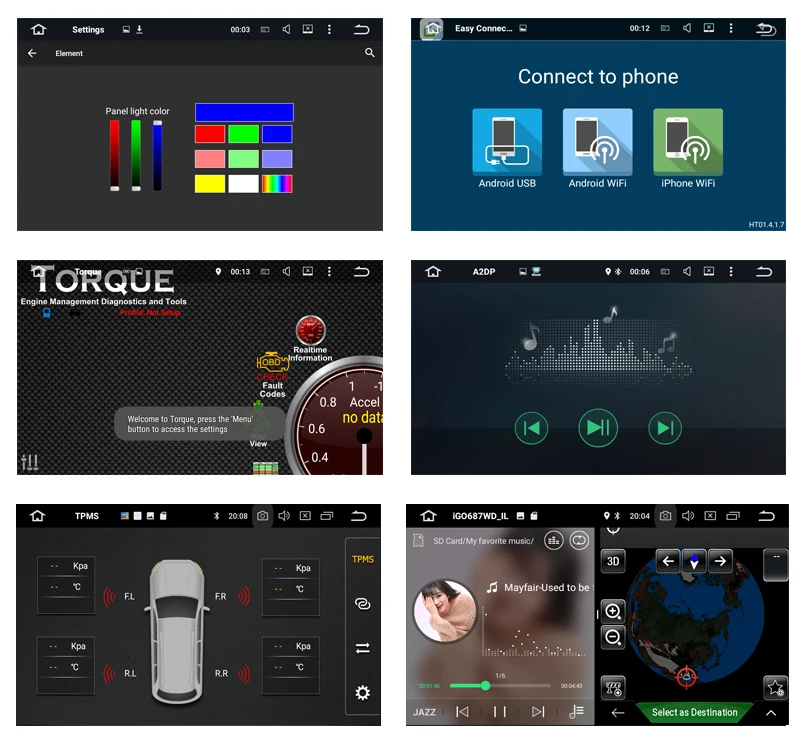 Discount DSP IPS 8 CORE Android 9.0 Universal 2 din auto Multimedia Player car radio 2din Stereo 7" car Player Auto Radio for nissan 14