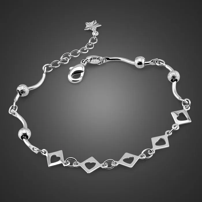 Ew модный бренд браслет из стерлингового серебра Серебряный Шарм 925 пробы женский браслет элегантные серебряные украшения для девочек Роскошные подарки