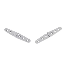 2x152X28 мм нержавеющая сталь Морская Лодка кабина 6 отверстий ремень шарнир Оборудование