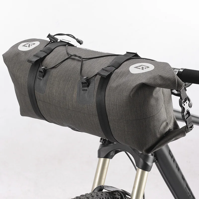 14 15 L big bag Велосипед ROCKBROS сумка 2 в 1 комплект водонепроницаемый большой емкости 20 л MTB дорожный Руль Передняя сумка велосипед pannier аксессуары - Цвет: 14 15 L big bag