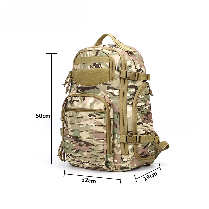 New 1000D Laser Cutting Molle Outdoor Military Backpack Tactical Bag Trekking Rucksack for Army Hun