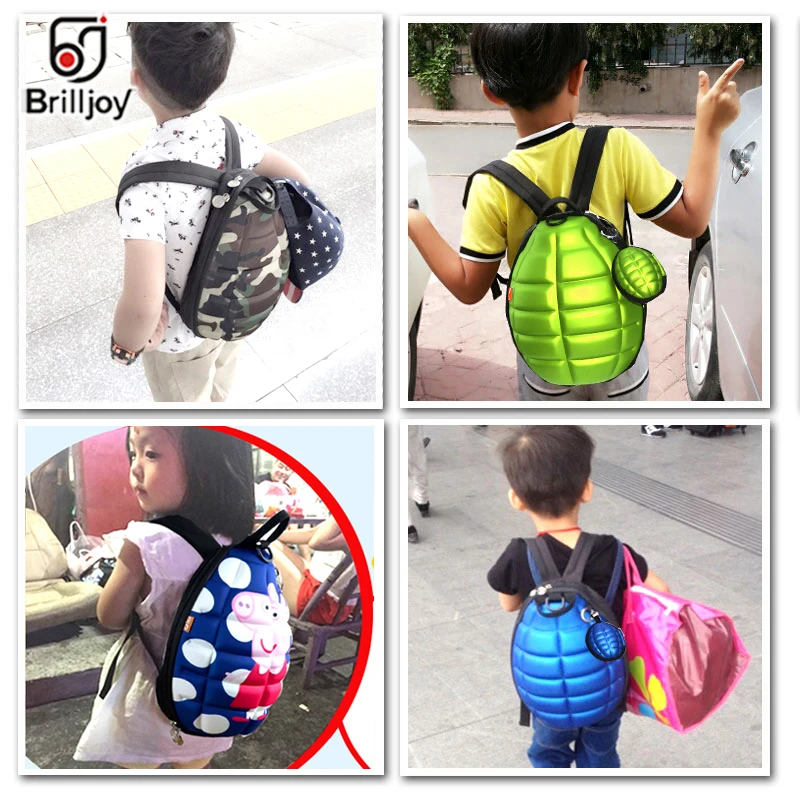 Brilljoy Children Backpack Mochila Feminina Brand Designer Creative cartoon Camouflage Leisure Mini Backpack School Bag Rucksack 4