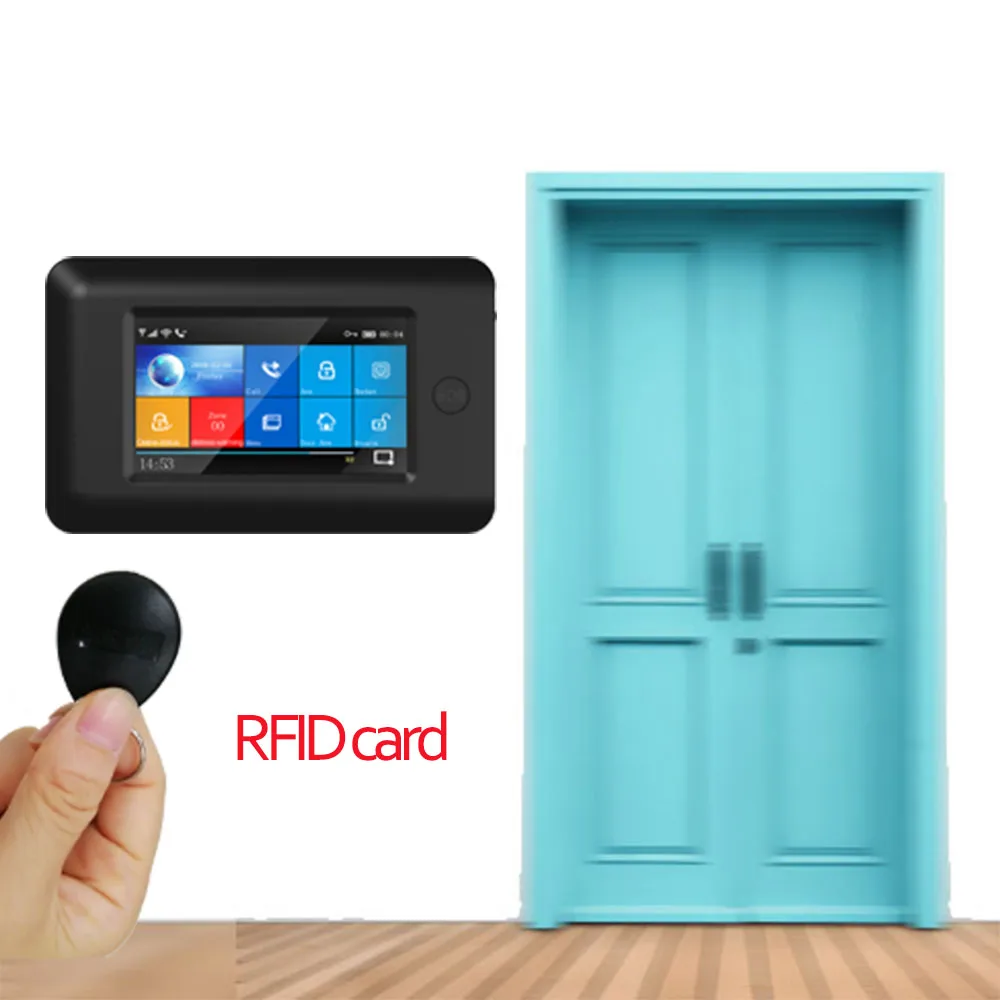 PGST 106 3G Wireless Home Security WIFI GSM Home Alarm System APP Control With Auto Dial Motion Detector Burglar Alarm System