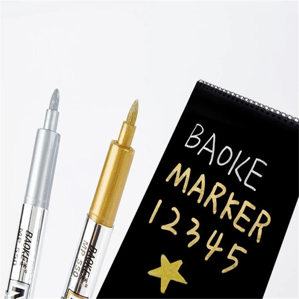 1 шт. металлические водонепроницаемые строительные ручки 5 мм|marker pen|paint marker penmetal