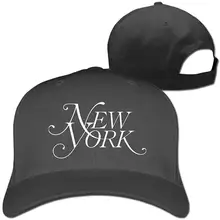 Унисекс Нью-Йорк город Бейсбол Хип-хоп кепки винтажные регулируемые шляпы