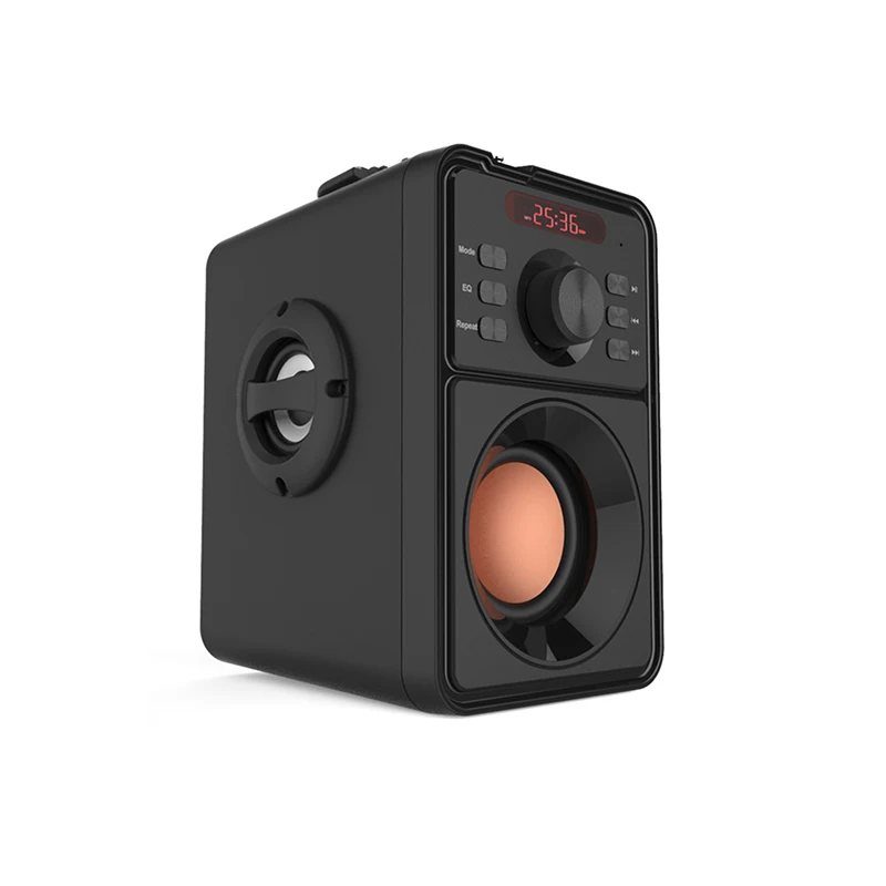 

Portable Bluetooth Speaker Wireless Loudspeaker Sound System Stereo Support TF Card FM With Remote Control And Digital Display