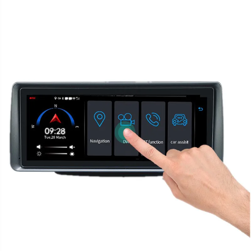 

6.86 Inch 4G Android Dual Lens Car DVR GPS Navigator ADAS Full HD 1080P Dash Camera Auto Video Registrar Navigation Recorder
