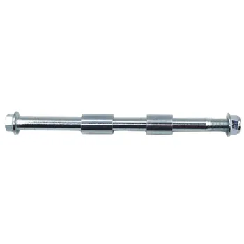 Dirt Pit Bike Wheel Axle M15*245mm For Drum Brake Wheels Rims Hub 10inch 12" Bolts