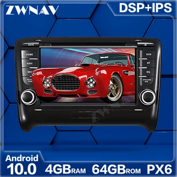 

PX6 4+64G Android 10.0 Car Multimedia Player For Audi TT MK2 8J 2006- 2012 GPS Navi Radio navi stereo IPS Touch screen head unit