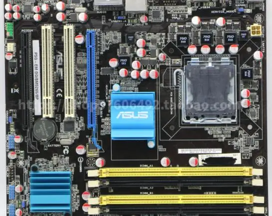 Оригинальная материнская плата ASUS P5Q EM DO/BM5265/BP DDR2 LGA 775 16 Гб G45 Настольная