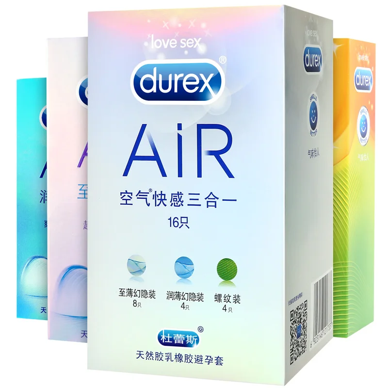Durex AiR 3in1 презервативы ультра тонкий супер чувствительность детектора в виде