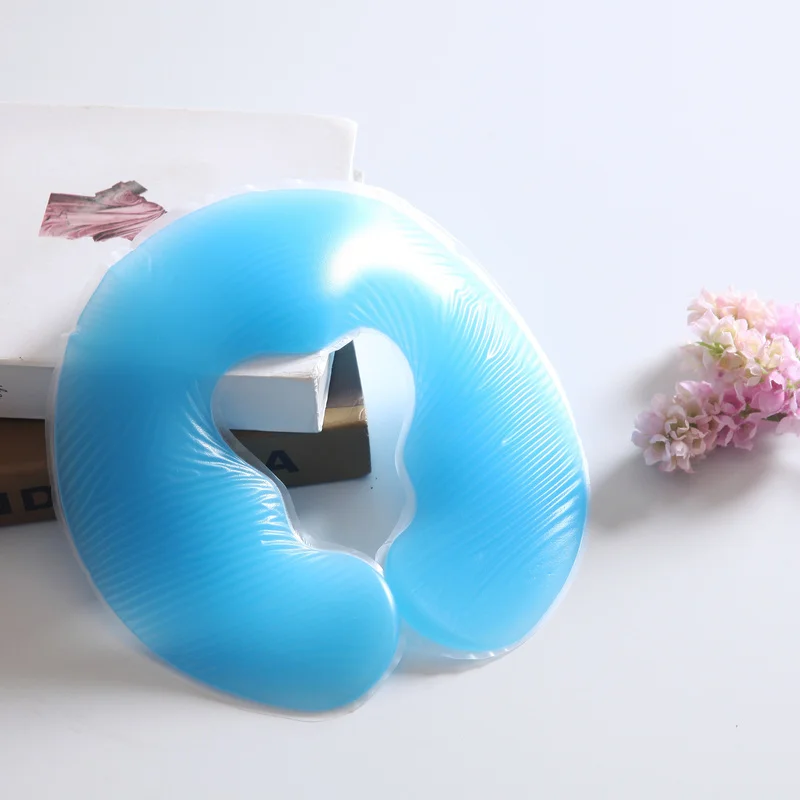 Silicone Pillow SPA Beauty Gel Pad Face Rest Non-slip Body Spa Massage Relax Cradle Cushion Soft Salon Bolsters Pad Beauty Care 4