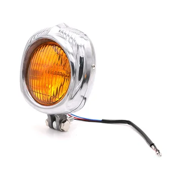 

Universal Retro Vintage Polishing Headlight Lamp Cafe Racer Touring Scooter
