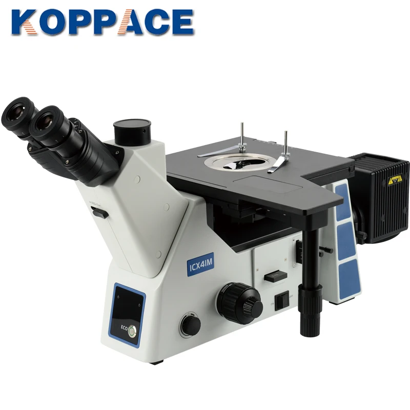 KOPPACE 50X-500X Тринокулярный металлургический микроскоп наблюдение в светлом темного