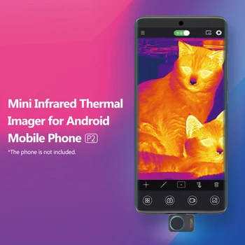 P2 Mini Infrared Thermal Imager Phone External Infrared Imaging Device Tiny Thermal imaging Camera 20