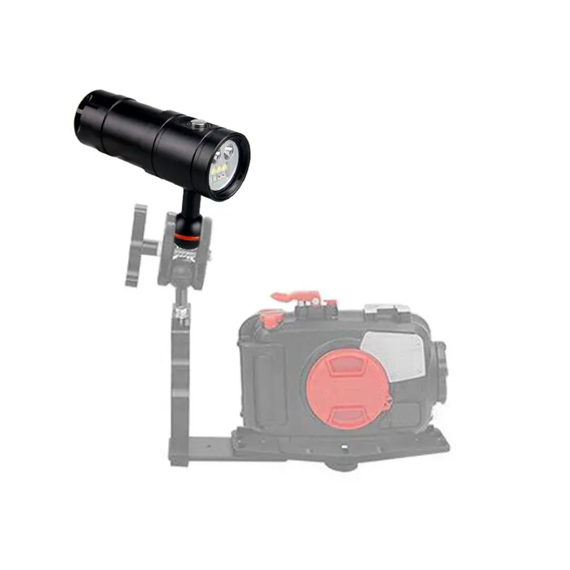  Scuba Diver Diving Flashlight 100M 2350lm Waterproof XM LED White/Red/UV Lighting For Photography V - 4000170575928