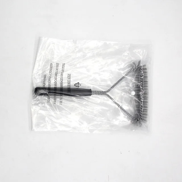 Konyhai Kiegészítők Bbq Grill Grillkészlet Tisztító Kefe Rozsdamentes Acél Sörték Kefék Főző Szerszám Grillező Eszköz - Image 6