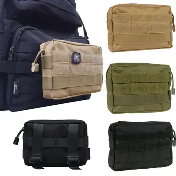 

2020 Tactical Molle Pouch Belt Waist Pack Bag Solid Women Men Unisex Casual Outdoor Sport Military Waist Fanny Pack Phone Pocket