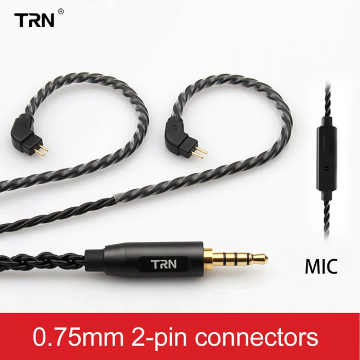 TRN A3 6 Core High Purity Copper Earphone Upgrade Cable 3.5