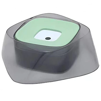 

Pet Floating Water Bowl No Spill, Anti Gulping Slow Water Feeder for Dogs and Cats, Portable Pets No Mess Bowl