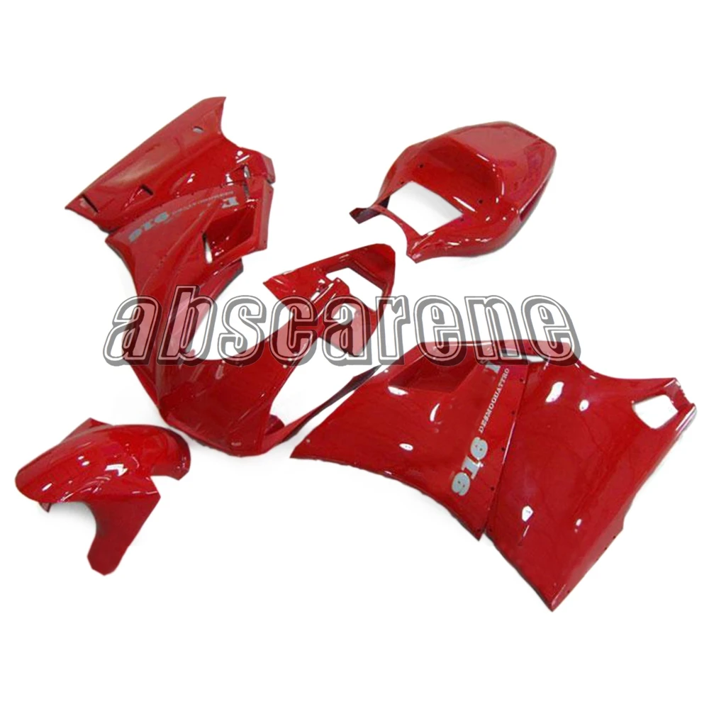 Complete Fairings for Ducati 996 748 916 998 1996 1997 1998 1999 2000 2001 2002 ABS Bodywork White Red Cowlings New Hull | Автомобили и