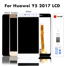 Жк дисплей и дигитайзер сенсорного экрана для Huawei Y5 2017 Y6 в сборе с